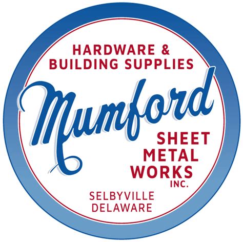 mumford sheet metal selbyville delaware|mumford sheet metal works.